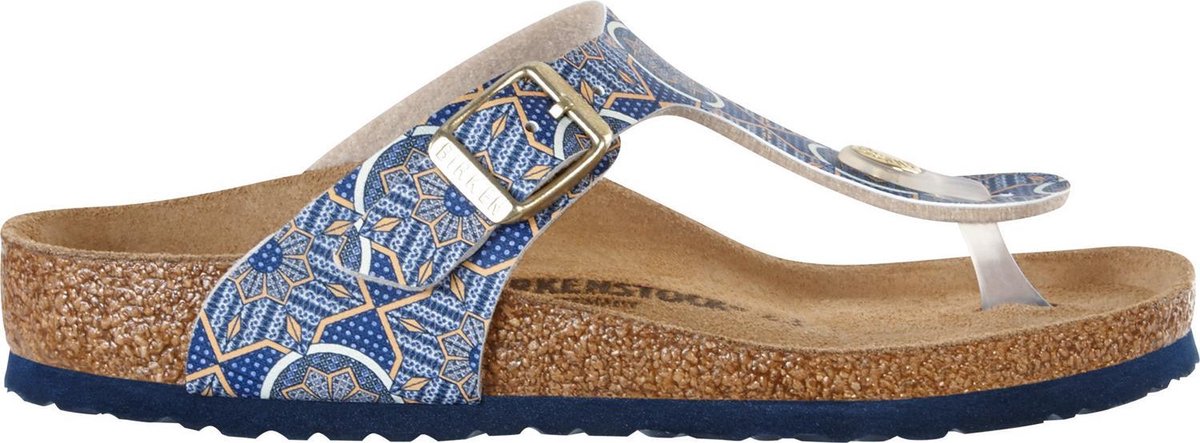Birkenstock Gizeh Oriental Tiles Blue maat 39 bol