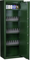 MustangSafes Pistool en Munitiekluis MSP-8  | met Mechanisch Cijferslot - 150 x 55 x 35 cm