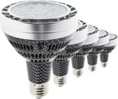 E27 LED PAR30 30W 220V lamp (5 stuks) - Wit licht