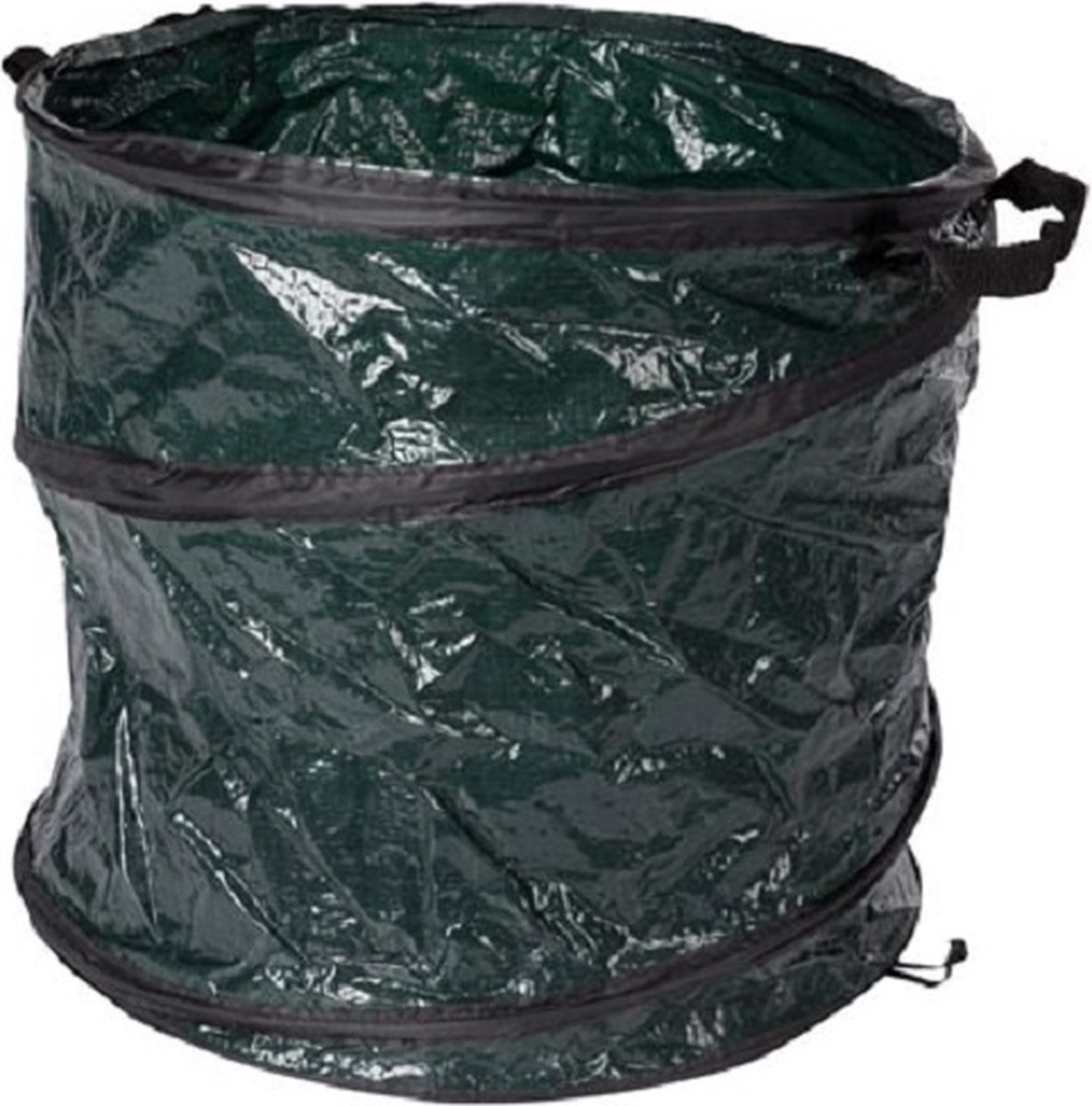 Toolland Tuinafvalzak, pop-upsysteem, polyester, groen, 80 liter