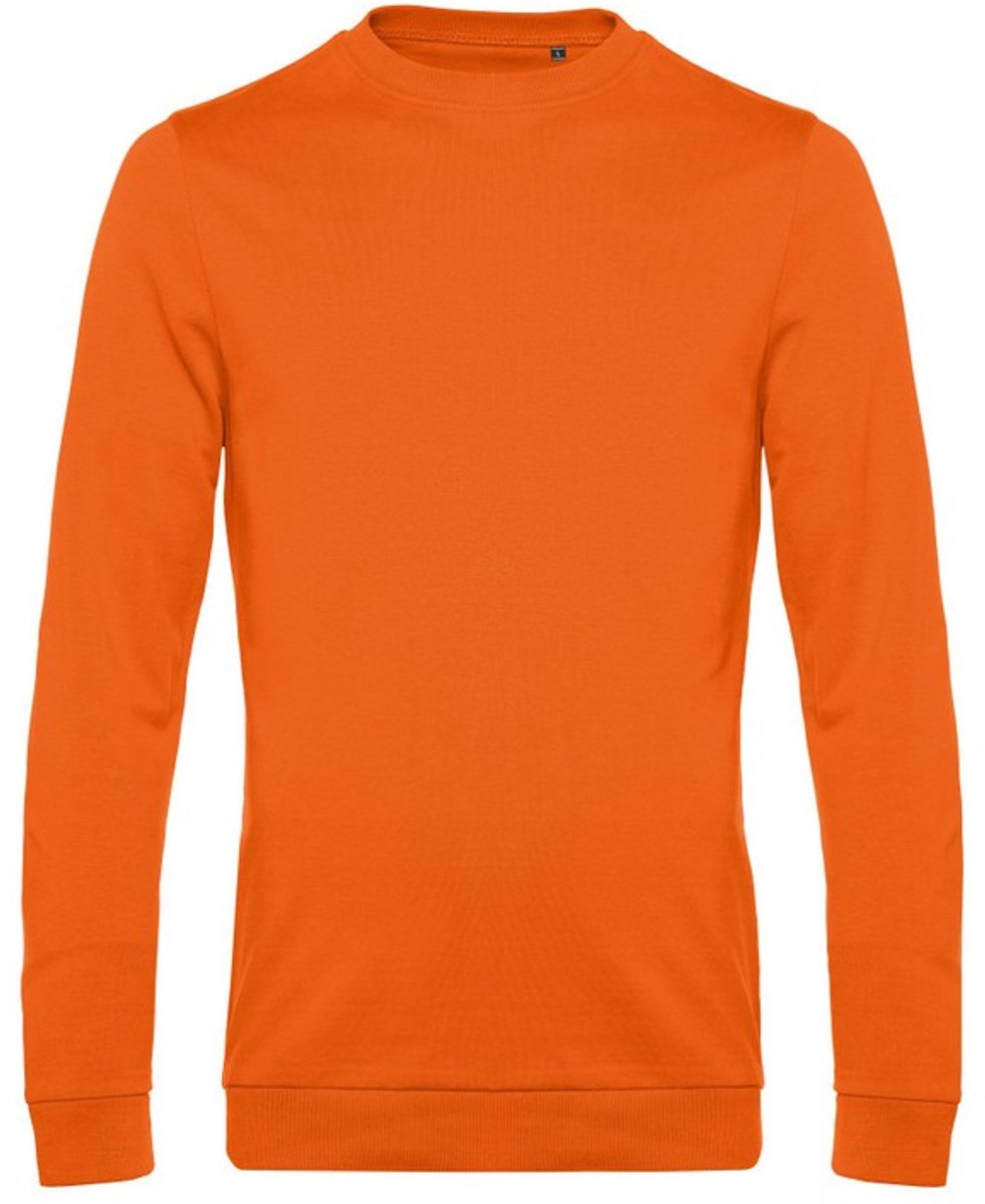 B&C Heren in sweatshirt (Zuiver oranje)