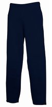 Fruit of the Loom - Classic Open zoom Jogginbroek - Donkerblauw - XL