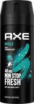 6x Axe Deodorant Bodyspray Apollo 150 ml