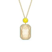 Swarovski Dames Ketting Metaal - Zilverkleurig