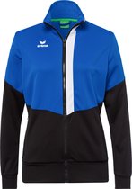 Erima Squad Trainingsjack Dames New Royal-Zwart-Wit Maat 40