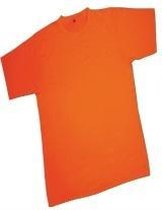 Kinder T-shirt oranje - Koningsdag kleding kind - Maat 128