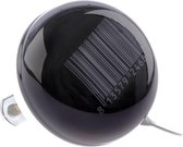 fietsbel Stripes ding-dong staal 60 mm zwart/grijs