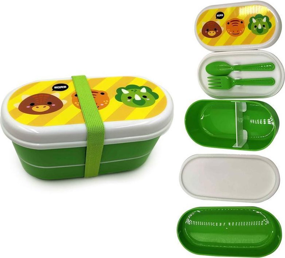 Brooddoos met dino bento box - Puckator