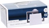 Toiletrolhouder RVS - 15,5 x 11 x 16,5 cm - Zilver