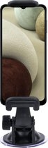 Shop4 - Samsung Galaxy A12 Autohouder Klem Verstelbaar Zwart