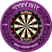 Red Dragon Peter Wright Snakebite World Champion 2020 Dartboard Surround