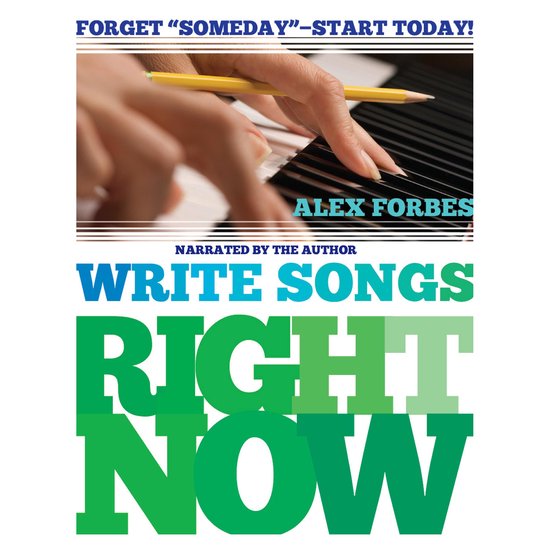 Write Songs Right Now - cover