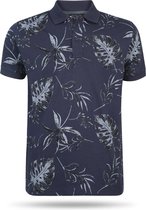 Pierre Cardin - Heren Polo - Bloemen - Navy