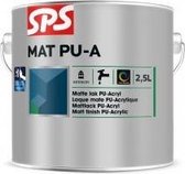 SPS Matte Lak PU-A 1 liter Wit