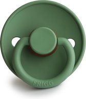 FRIGG Fopspeen maat 2 - 6-18 maanden - Mineral Green - Natuurrubber