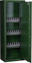 MustangSafes Pistool en Munitiekluis MSP-7  | met Mechanisch Cijferslot - 150 x 55 x 35 cm