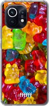 6F hoesje - geschikt voor Xiaomi Mi 11 -  Transparant TPU Case - Gummy Bears #ffffff