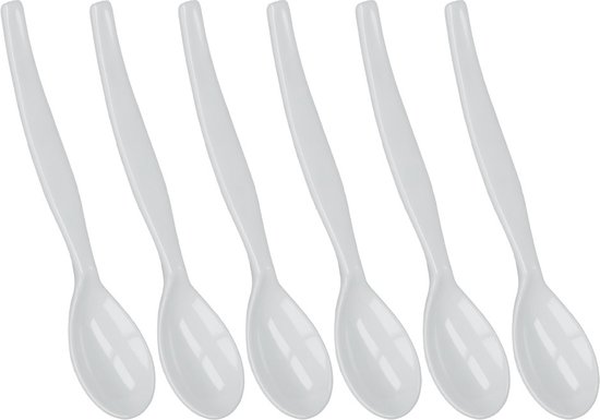 Metaltex 6 Pièces 12,5 X 2,5 Cm Wit