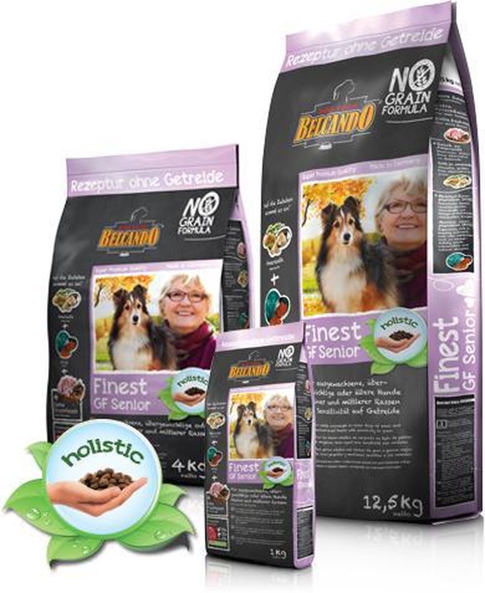 Belcando Belcando Finest Senior Graanvrij - Gevogelte - 4 kg
