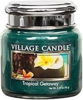 Village Candle - Tropical Getaway - Mini Candle - 25 Branduren