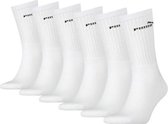 PUMA 6-pack sokken gemengd wit