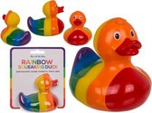 Rainbow Squeaking Duck