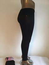 Dames Thermo Legging - Kleur Zwart - Maat S M L - Hoge Taille band - Correctie Taille