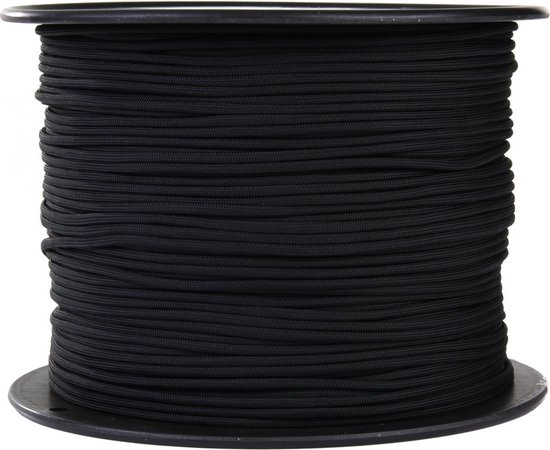 101inc Paracord sur rouleau 7 cordes 300mtr noir