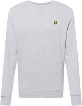 Lyle and Scott - Sweater Lichtgrijs - Maat XL - Slim-fit