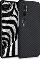 kalibri hoesje voor Xiaomi Mi Note 10 / Note 10 Pro - aramidehoes voor smartphone - mat zwart