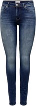 Only Jeans Onlshape Life Reg Sk Rea703 15234885 Dark Blue Denim Dames Maat - W28 X L34