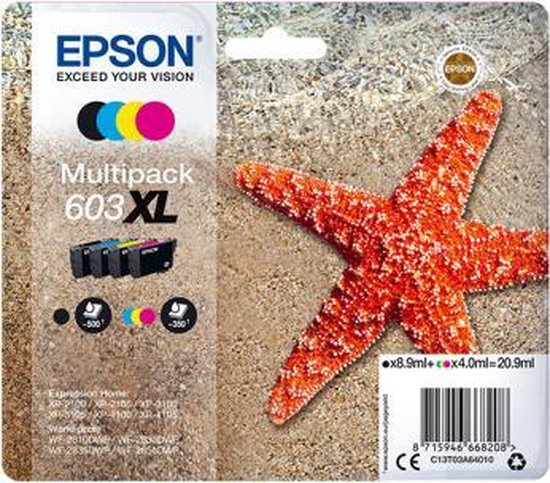 Epson 603XL - Inktcartridge / Multipack - Epson
