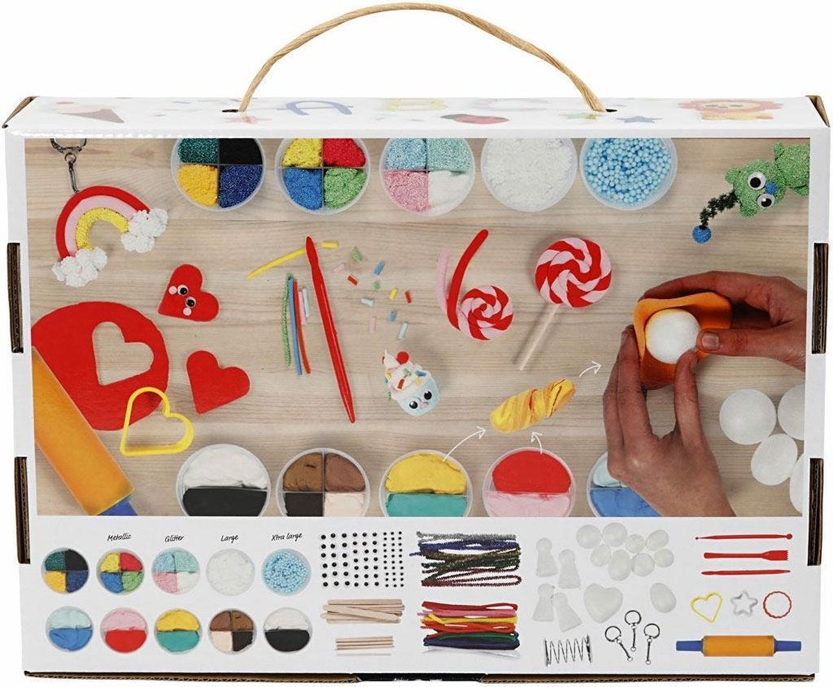 Foam Clay® en Silk Clay® Kleiset met Accessoires Boetseerklei