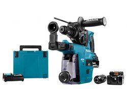 Makita DHR243RTJW 18V Accu SDS-PLUS Boor- En Combihamer + Stofafzuiging 2x 5.0Ah In Mbox