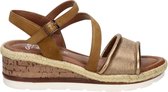Ara dames sandaal - Cognac - Maat 42