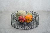 Orbit Fruitschaal - Fruitmand - Rond - Zwart - ø33cm