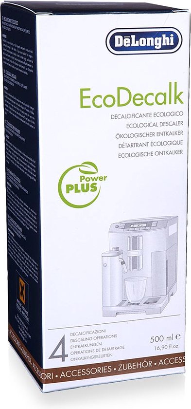 Détartrant pour machine à café automatique De Longhi EcoDecalk DLSC500 -  500 ml –