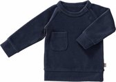 Fresk Sweater Velours Indigo Blue