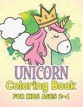 Unicorn Coloring Book for Kids Ages 2-4