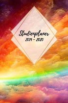 Studienplaner 2019-2020: Der minimalistische Studienplaner f r dein Studium mit Kontaktliste, Passw rter, To Do Liste, Kalender von Sep. 2019 - Okt. 2020, Softcover, Motiv