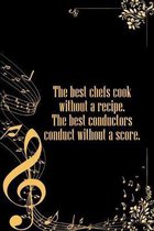 The best Chefs cook without a Recipe The best Conductors Conduct Without a Score