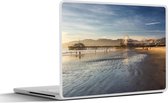 Laptop sticker - 17.3 inch - Strand - Pier - Amerika - 40x30cm - Laptopstickers - Laptop skin - Cover