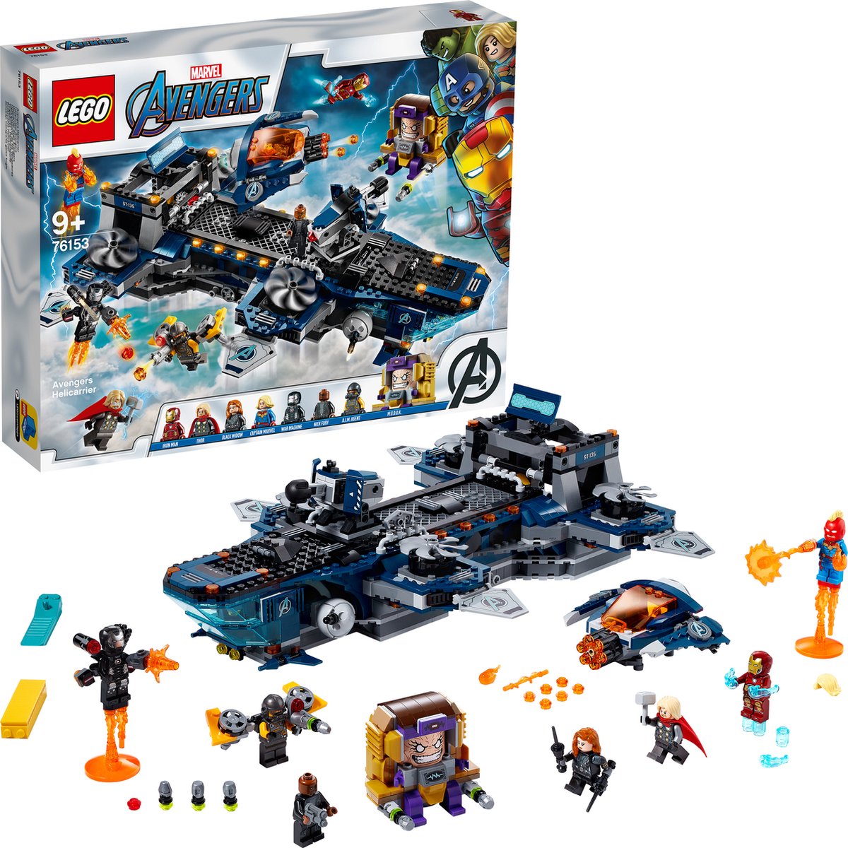 LEGO Marvel Avengers Avengers Helicarrier 76153 — afbeelding 20