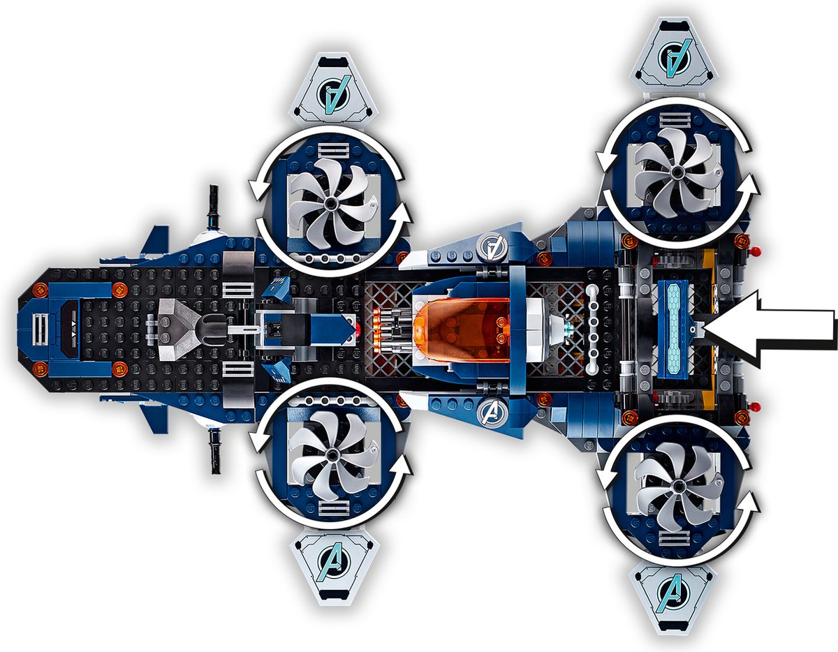 LEGO Marvel Avengers Avengers Helicarrier 76153 — afbeelding 21