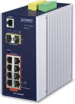 PLANET IGS-10020PT netwerk-switch Managed L3 Gigabit Ethernet (10/100/1000) Power over Ethernet (PoE) Blauw, Wit