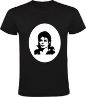 Michael Jackson Heren t-shirt | Zwart