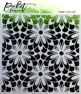 Daisy Burst 6x6 Inch Stencils (SC-208)