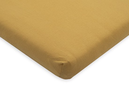 Jollein katoenen jersey wieg hoeslaken 40/50x80/90cm Animals - Nougat