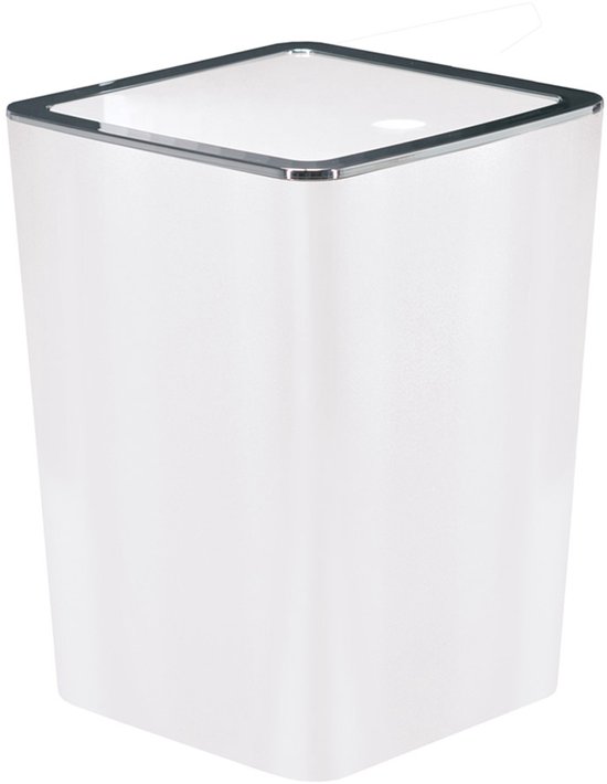 Kleine Wolke Afvalemmer 5L Match Wit