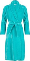 Pastunette dames Badjas Fleece/badstof -Aqua - L